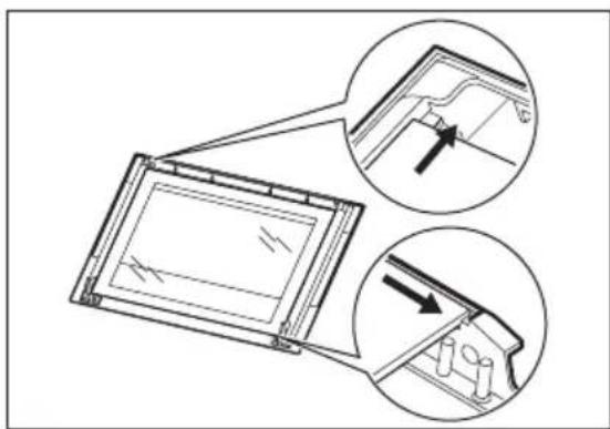 JUNO JH030A5 - Cleaning the oven door - 10