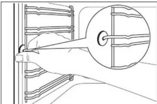 JUNO JB097C5 - Removing the shelf supports - 1