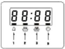 ARDA BO109SIXR01AD - Switch control with electrical timer oven - 2