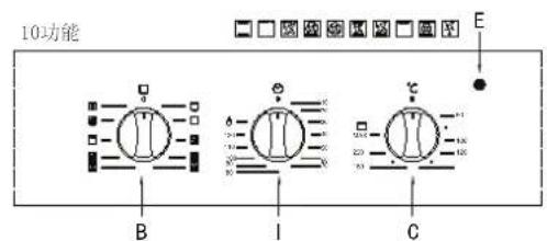 ARDA BO109SIXR01AD - 机械控制烤箱 - 2