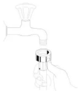 Elis & Elsa CBD6600V - Cold water connection - 1