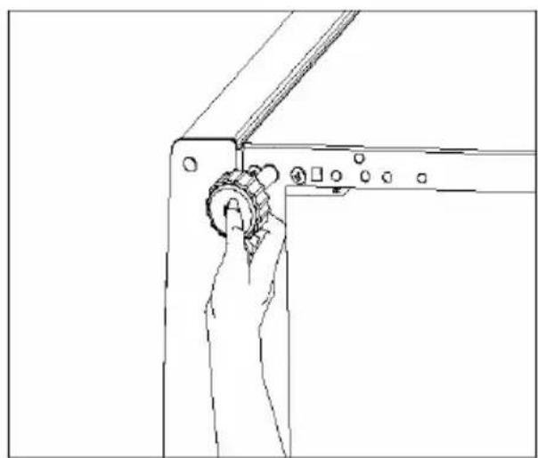 TECHWOOD KS 1201 A+G (R) - Changing door position - 10