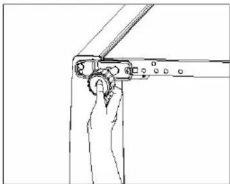 TECHWOOD KU 1101 A+G - Changing door position - 2