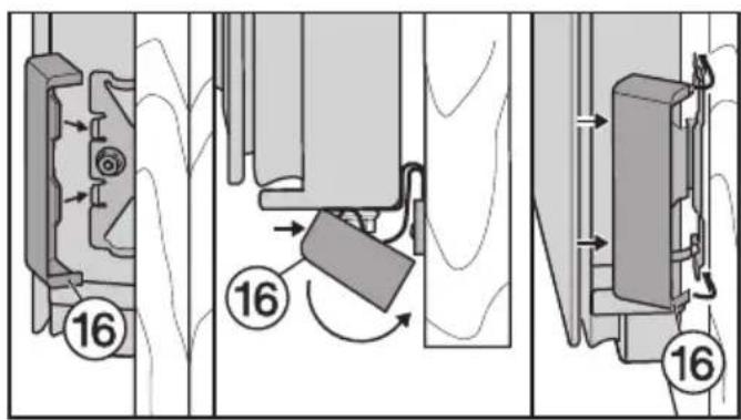 MIELE K 37273 ID - - Verstellung in der Tiefe (Z) - 2