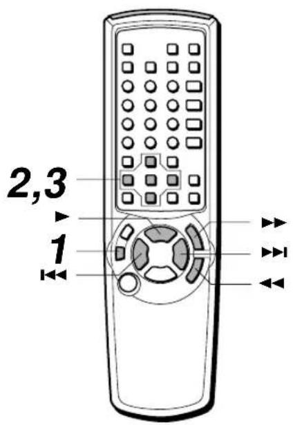 AIWA XD-DV370 - On Screen Display (OSD) menu - 1