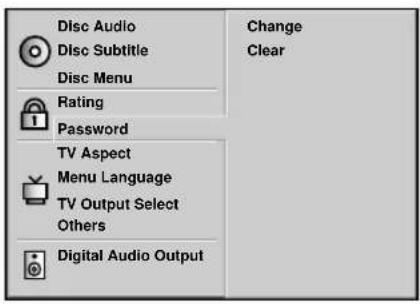 AIWA XD-DV370 - Input the 4-digit password again to verify, then press ENTER. - 2