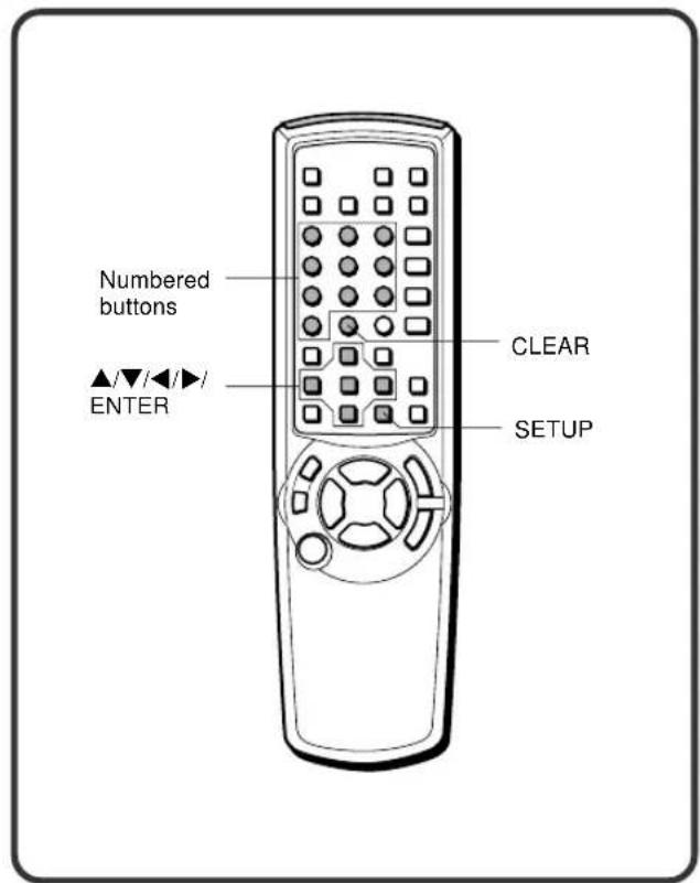 AIWA XD-DV370 - CHANGING SETUP VALUES (CONTINUED) - 1