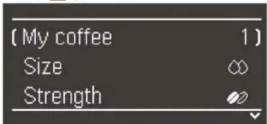 (My coffee 1) Size Strength