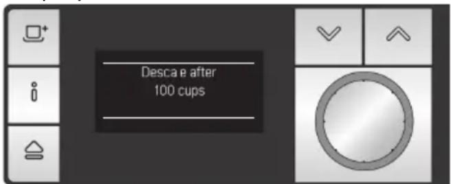 Desca e after 100 cups