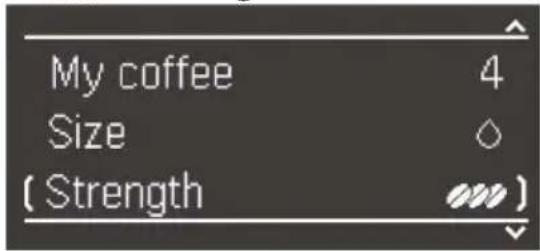 My coffee 4 Size ◇ ( Strength 000 )