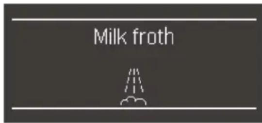 Milk froth