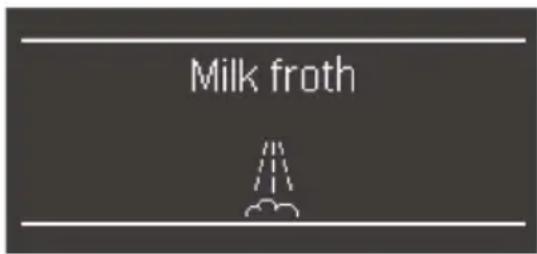 Milk froth A B