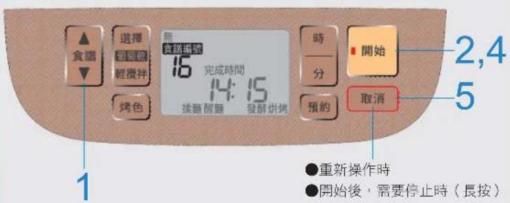 PANASONIC SD-PT1001 - 關閉上蓋 再次開始 - 3
