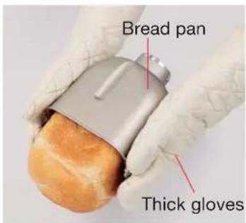 Bread pan Thick gloves