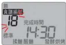 PANASONIC SD-PT1001 - Select menu "18" - 2