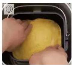 PANASONIC SD-PT1001 - Add the cookie dough. - 2
