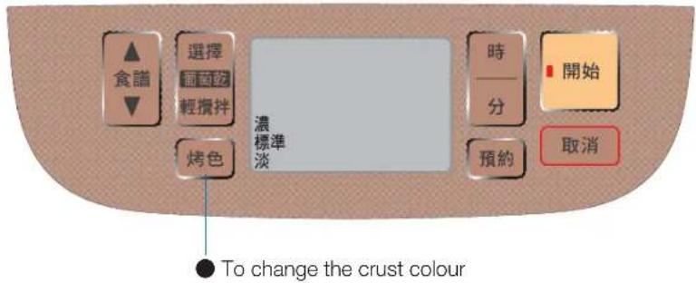 PANASONIC SD-PT1001 - Crust colour - 2