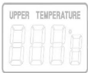 UPPER TEMPERATURE 8 8 8 8