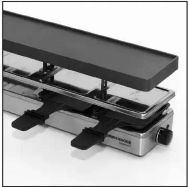 Rommelsbacher RC 800 - 3.) Grilling and Raclette - 2