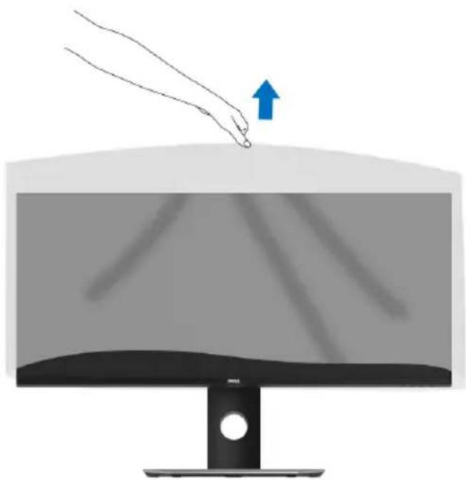 DELL UltraSharp U3419w - Attaching the Stand - 6
