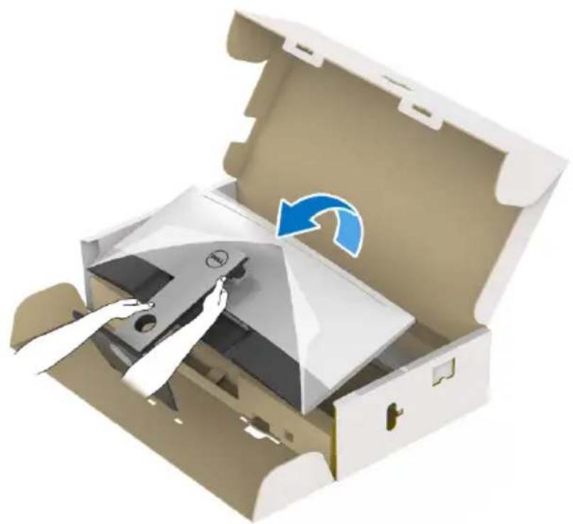 DELL UltraSharp U3419w - Attaching the Stand - 5