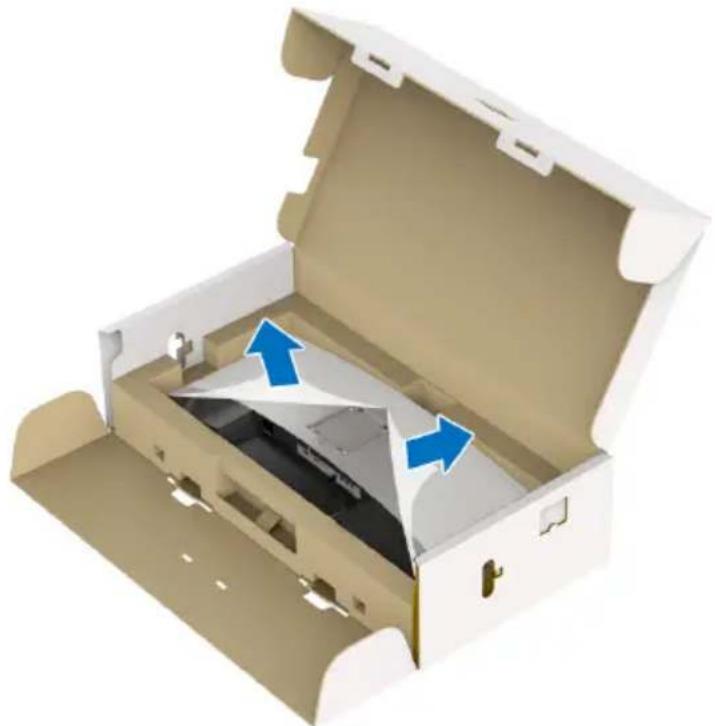 DELL UltraSharp U3419w - Attaching the Stand - 2