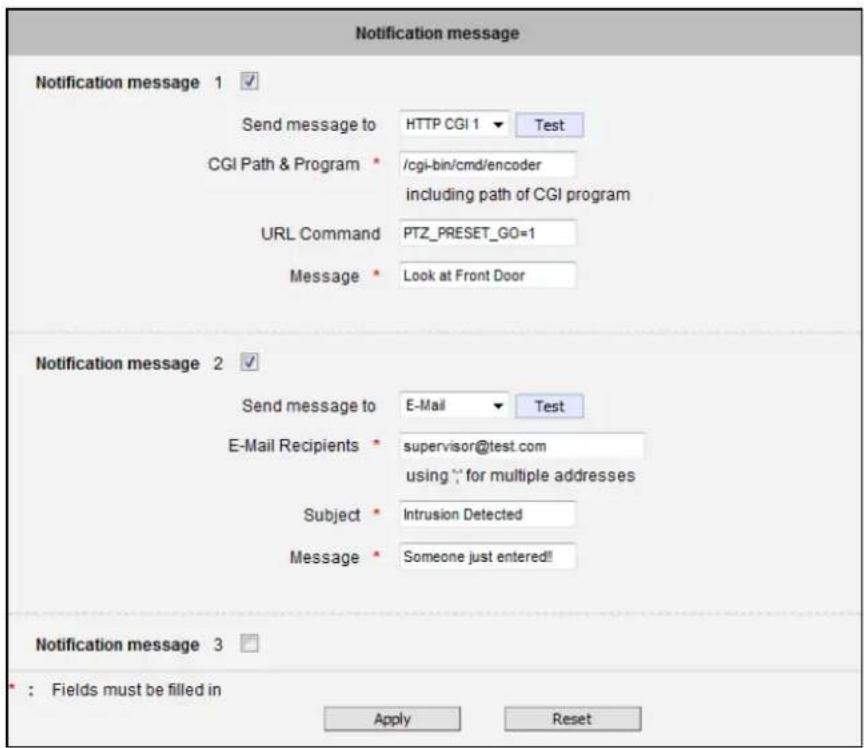LEVELONE FCS-1158 - Notification message - 1
