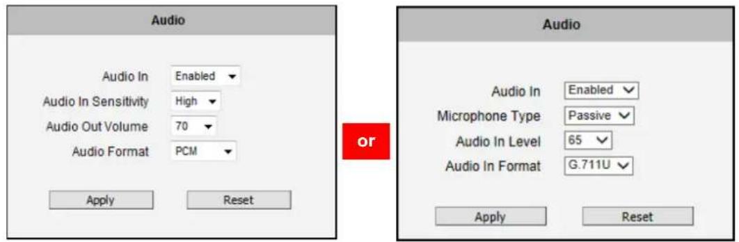 LEVELONE FCS-1158 - Audio - 2