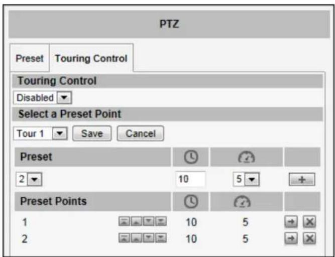 LEVELONE FCS-1158 - How to Set and Enable Tours - 3