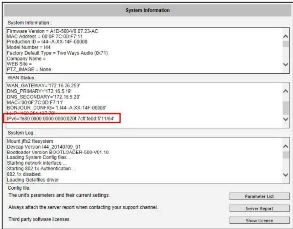 LEVELONE FCS-1158 - Using IPv6 to Access the Camera - 1