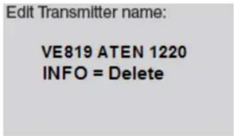 ATEN VE819 - Modify Transmitter Name - 2