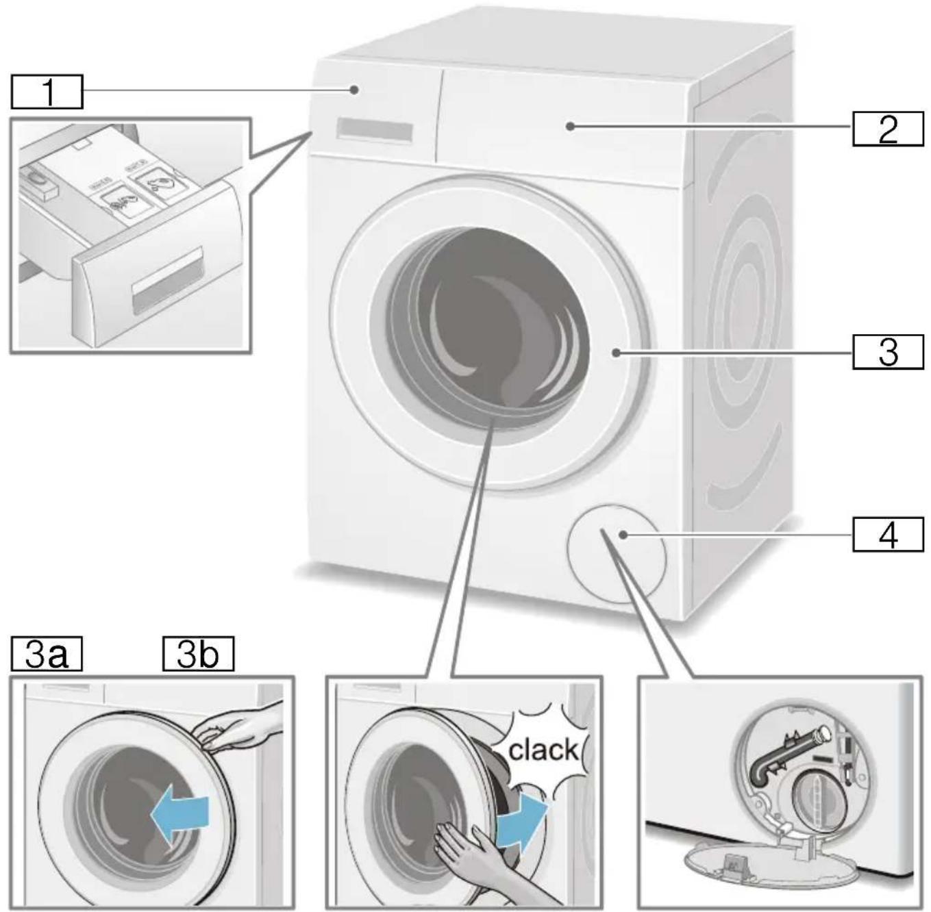 BOSCH WAYH2842 - Waschmaschine - 1