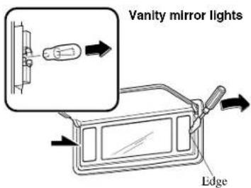 MAZDA 6 Hatchback (2005) - Courtesylights, Vanitymirrorlights, and Luggagecompartmentlight - 2