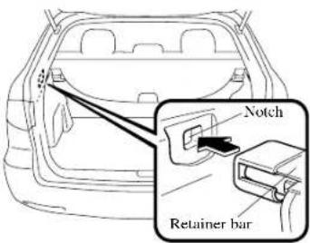 MAZDA 6 Hatchback (2005) - Installingthecover - 1