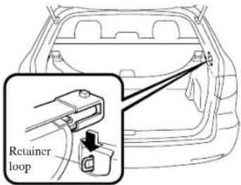 MAZDA 6 Hatchback (2005) - Installingthecover - 2