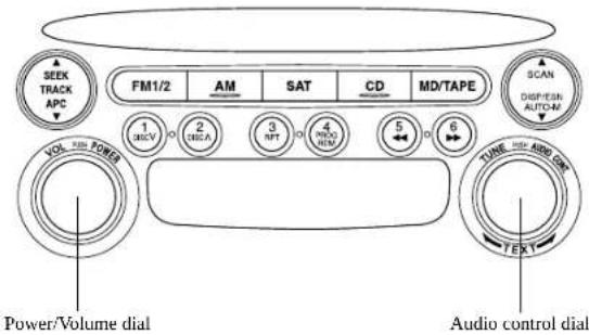 MAZDA 6 Hatchback (2005) - ▼Power/Volume/SoundControls - 1