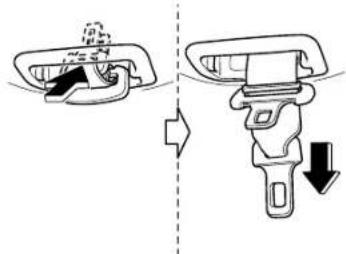 MAZDA 6 Hatchback (2005) - ▼StowingtheRearCenterPosition ScatBelt(SportWagon) - 2