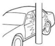 MAZDA 6 Hatchback (2005) - Limitationstosideandcurtainairbag activation\* - 2