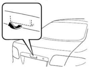 MAZDA 6 Hatchback (2005) - ▼OpeningandClosingtheHatch - 1