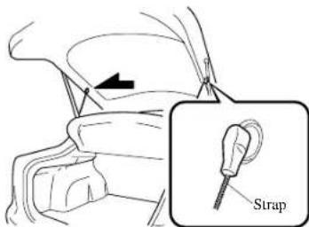 MAZDA 6 Hatchback (2005) - ▼LuggageStrap - 1