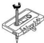 MAZDA 6 Hatchback (2005) - Handling the casset tetape player - 3
