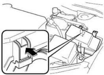 MAZDA 6 Hatchback (2005) - Replacing the fuses under the hood - 1