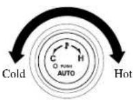 MAZDA 6 Hatchback (2005) - Temperaturecontroldial - 1