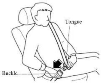 MAZDA 6 Hatchback (2005) - ▼FasteningtheSeatBelts - 2