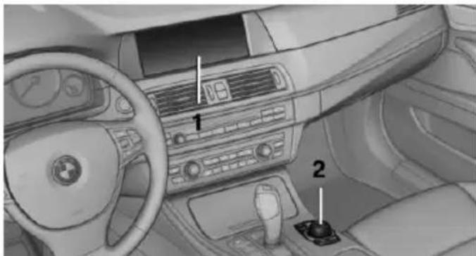 BMW 535i Xdrive (2014) - Controls at a glance - 1