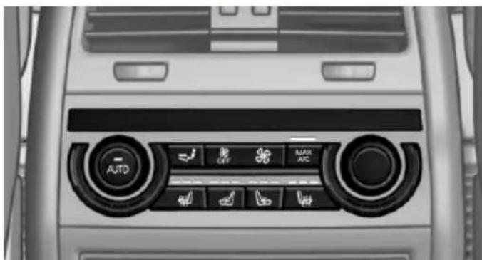 BMW 535i Xdrive (2014) - Rear seat heating - 1