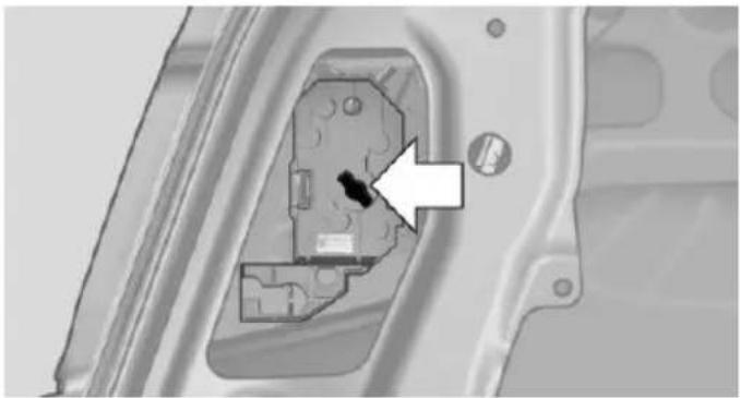 BMW 535i Xdrive (2014) - Inside brake lamp - 1
