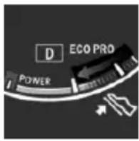 BMW 535i Xdrive (2014) - ECO PRO Tip - driving instruction - 1