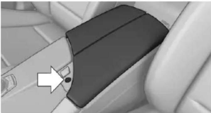 BMW 535i Xdrive (2014) - Locking the storage compartment - 1