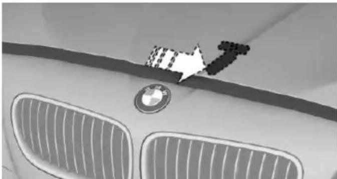 BMW 535i Xdrive (2014) - Opening the hood - 4
